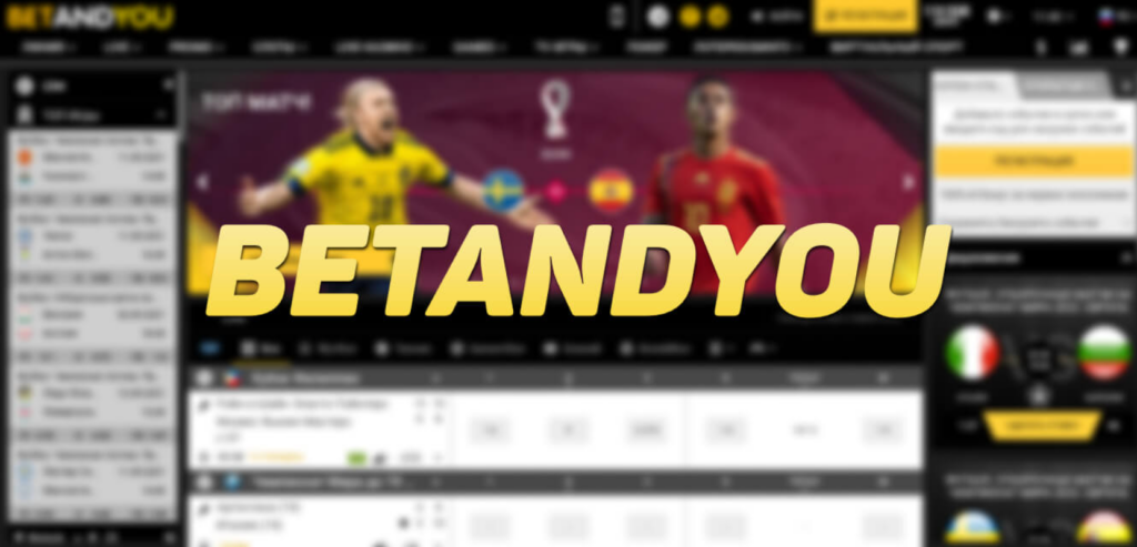 Betandyou Website Arayüzü